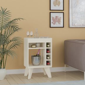 Mueble Auxiliar para Baño Myth Bertolini Color Blanco