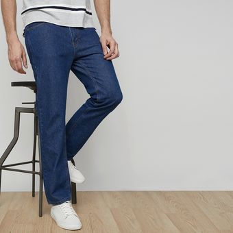 Jeans 5 Bolsillos Hombre Newport-Azul 