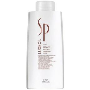 Shampoo con Aceite de Argán Wella Luxe Oil Keratin 1000ml