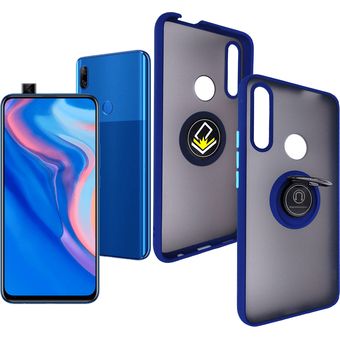 Funda Estuche Anti Golpes Mate Compatible Xiaomi Redmi Note 9S Azul  GENERICO