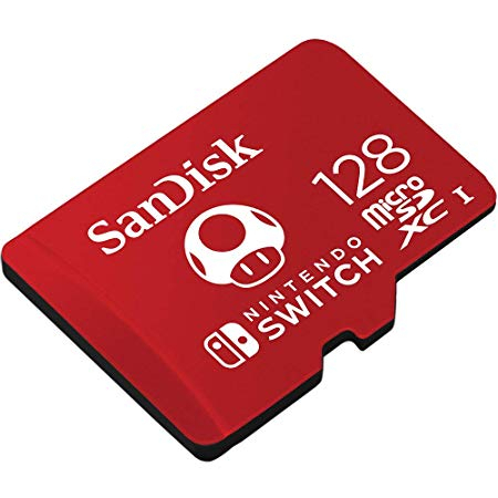 Memoria Micro SD 128GB SANDISK Nintendo SDSQXAO-128G-GNCZN
