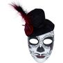 Máscara de Catrina con Sombrero Antifaz Disfraz Halloween
