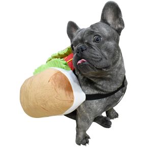 Disfraz hot dog para mascotas