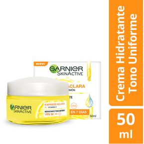 Crema Antimanchas Con Vitamina C Express Aclara Garnier X 50 Ml