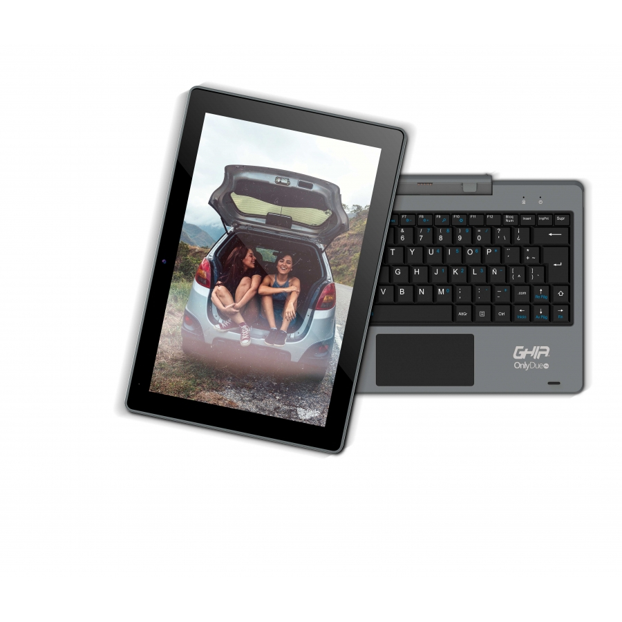 Laptop Ghia 2 En 1 Desmontable Dualcore 10.1 3/64gb W10 Pro touch