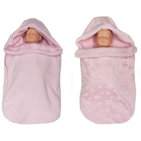 Sleeping Bag cobertor para bebé Rosado