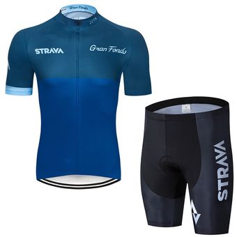 Maillot de manga corta para equipo de ciclismo para hombre STRAVA M 