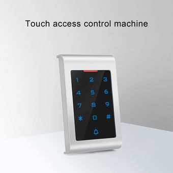 T10 No-impermeable Touch Metal Access Control Máquina de control de control de bloqueo de control 