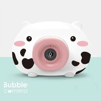 Máquina de burbujas de juguete para niños con cámara de burbujas
