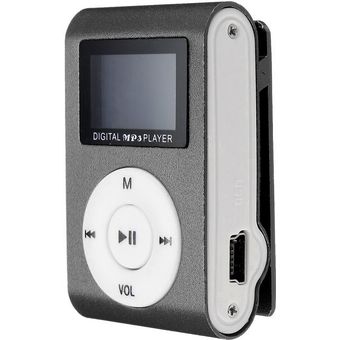 Mini Mental USB Music Clip Reproductor de MP3 Pantalla LCD Soporte Tar 
