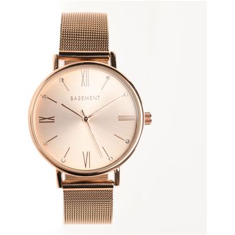 burberry reloj mujer negro