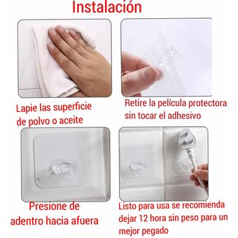 Gancho Adhesivo Pared multiuso soporte autoadhesivo Cable Cargador X5