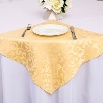 10 Uds 45x45cm de poliéster de calidad Mesa Lisa servilletas de lino pañuelos boca paños para eventos banquetes de boda 