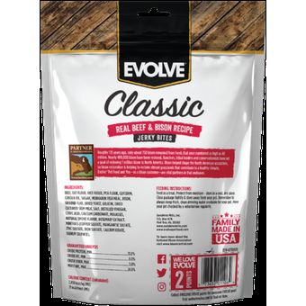 Evolve 2024 jerky bites