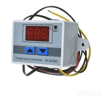 Controlador de temperatura frío  calor precableado con LED digital 