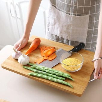 GENERICO Tabla Para Picar Carne Verduras De Bambú Madera