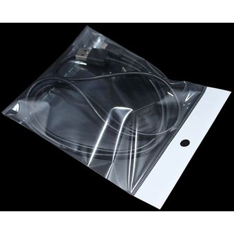 Bolsa autoadhesiva de plástico transparente para embalaje bolsa de a 