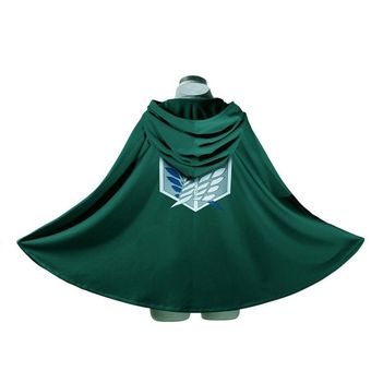 capa v Sudadera con capucha japonesa de la Legión de exploración Shingeki no Kyojin 