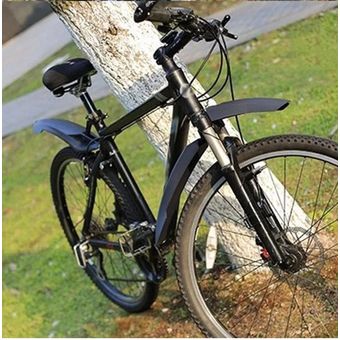 Guardabarros Bicicleta Mtb Delantero Y Trasero Con Luz 27 29
