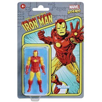 Figura Marvel Legends The Incredible Iron Man Kenner 375 