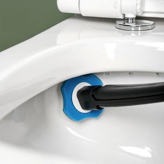 Cepillo de limpieza de reemplazo para la cabeza de reemplazo de limpiador de inodoro desechable Repuesto fácil de limpieza para el hogar 