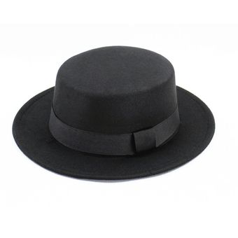 Sombrero plano clásico para sombrero Fedora ancha De f = | Linio México - GE598FA09MSQXLMX