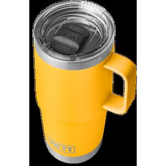 YETI Rambler 20 oz - ALPINE YELLOW - Travel Mug with Stronghold