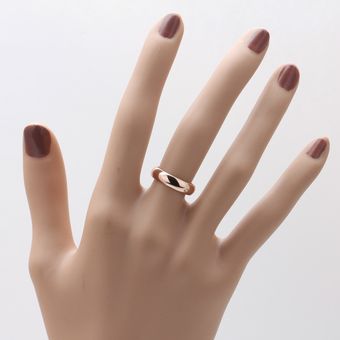Anillos De Mujer Clásicos De Cc Anillos De Plata De Platino 