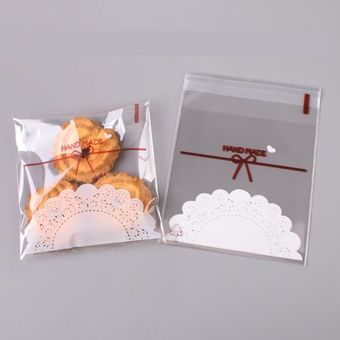 embalaje autoadhesivo para Bolsas de plástico para galletas grandes 