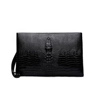 Purani Brand Wallet Hombres Bolsa de embrague Moda Cuero 