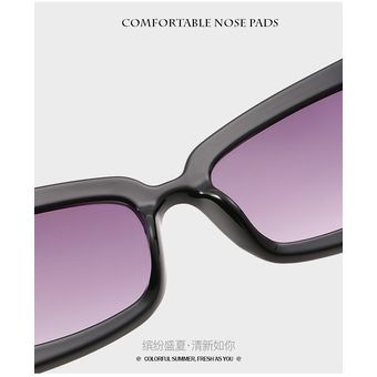 Modern Square Sunglasses Men Vintage Big Frame Women Design 