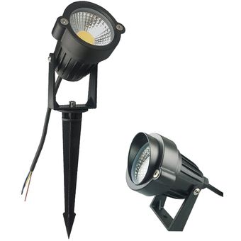 Lámpara de jardín para césped LED COB de 3W y 5W,luz L #Style B Spike 