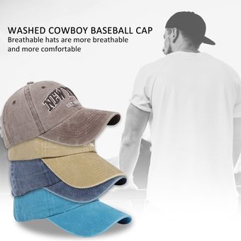 sombrero d Gorra de béisbol Retro de Nueva YORK para hombre y mujer 