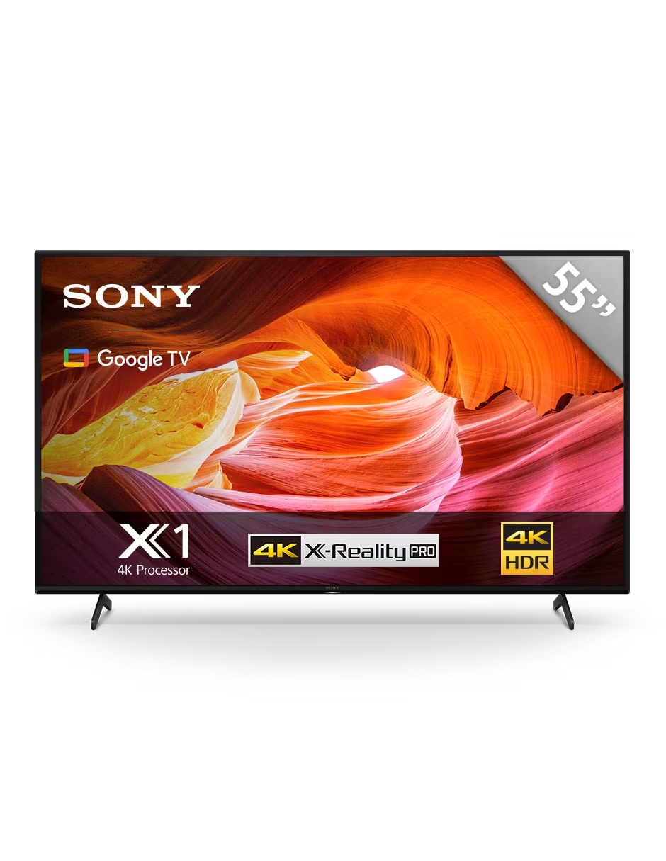 Pantalla Sony KD-55X75K LCD Smart TV de 55 Pulgadas 4K