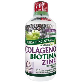 Bebida Concentrada De Colágeno Biotina Zinc X 500 Ml