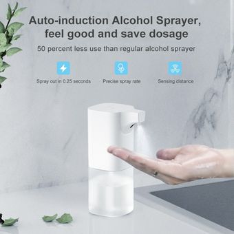 Sensor inteligente Máquina automática Máquina de espuma de desinfectante de mano 350 ml 