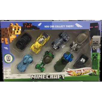 Carritos de hot wheels best sale de minecraft