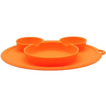 Avanchy 6 onzas Mini pequeño vaso de silicona naranja – taza para bebé,  juego de platos para bebés, juego de platos para bebés, platos para  primeros