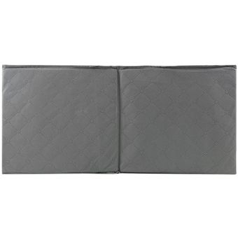 65L bolsa de almacenamiento Organizador tela no tejida de bambú ropa bolsas de clasificación 