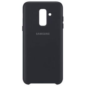 Funda Samsung Dual Layer Cover A6+ Original Negro