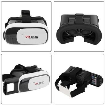 Gafas De Realidad Virtual 3D Vr Box + Control Bluetooth GENERICO