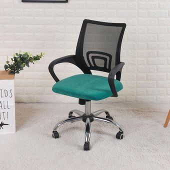 Funda de asiento de felpa gruesa,fundas de LICRA removibles para silla,antisuciedad,para comedor,cocina y oficina #Cream 