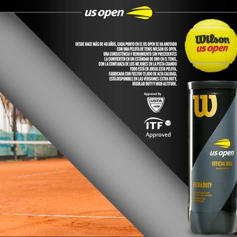 WILSON Pelotas de tenis US Open