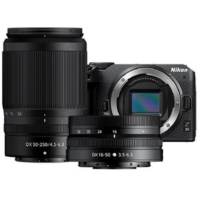 Cámara Nikon Z30 Mirrorless 21 Mp lentes 16-50mm /50-250mm Vr