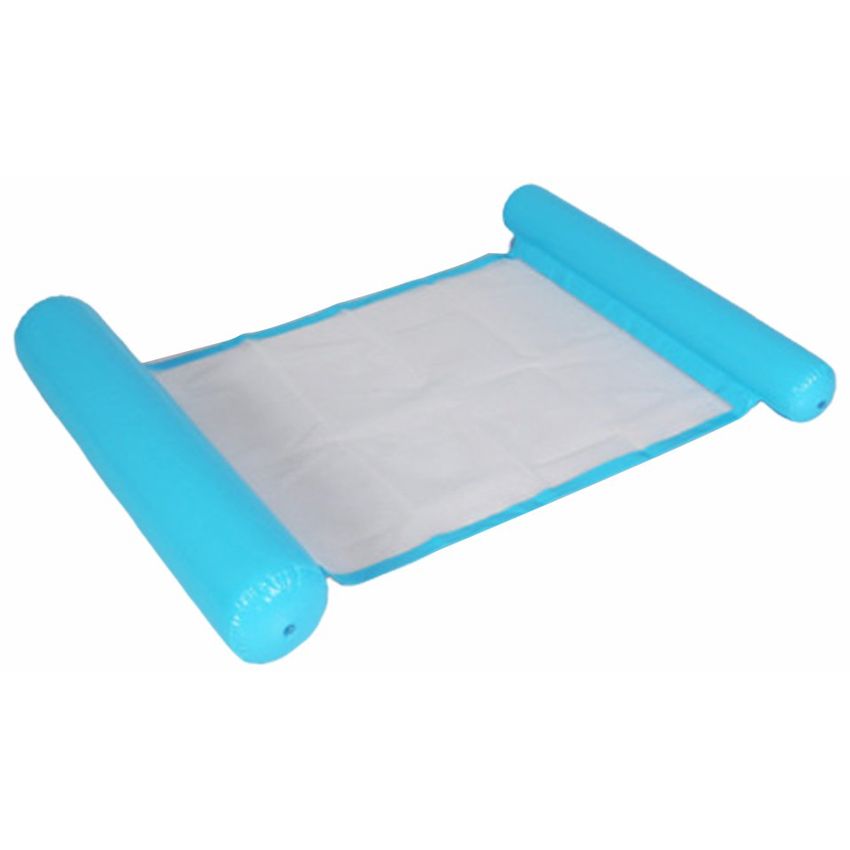 Hamaca de agua reclinable inflable flotante colchón de natación mar natación anillo piscina fiesta juguete salón cama