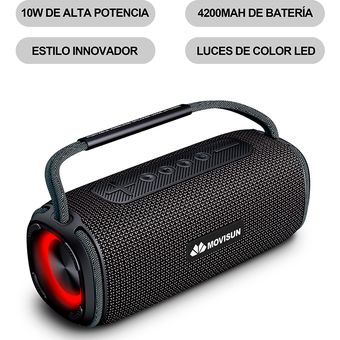 Parlante Bluetooth Movisun Waterproof Fuerza 20 10W + 10W