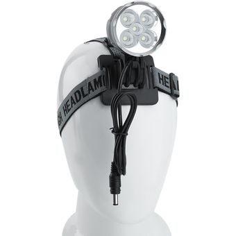 Ciclismo cabeza de la lámpara LED de la bici de la linterna 5000LM XM-L T6 LED de luz de bicicletas 