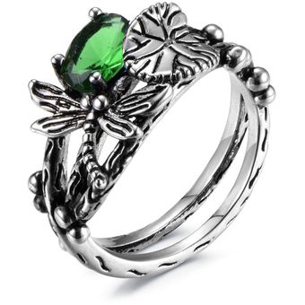Bague Ringen Vintage Silver 925 Lady Jewelry Rings Ring De 