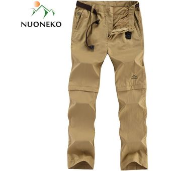 pantalones de senderismo de secado rápido para hombre,Shorts deportivos extraíbles para exteriores,senderismo,acampada,impermeables,PN10,novedad de verano #ArmyGreen 