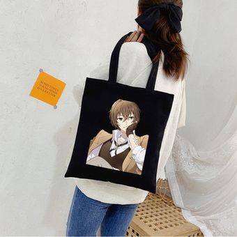 bolsa de lona de Anime jap Bolso de lona Bungo Stray Dog para mujer 